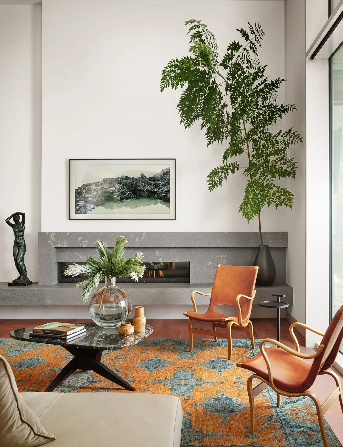 A collected, layered interior designed by Page Home Design