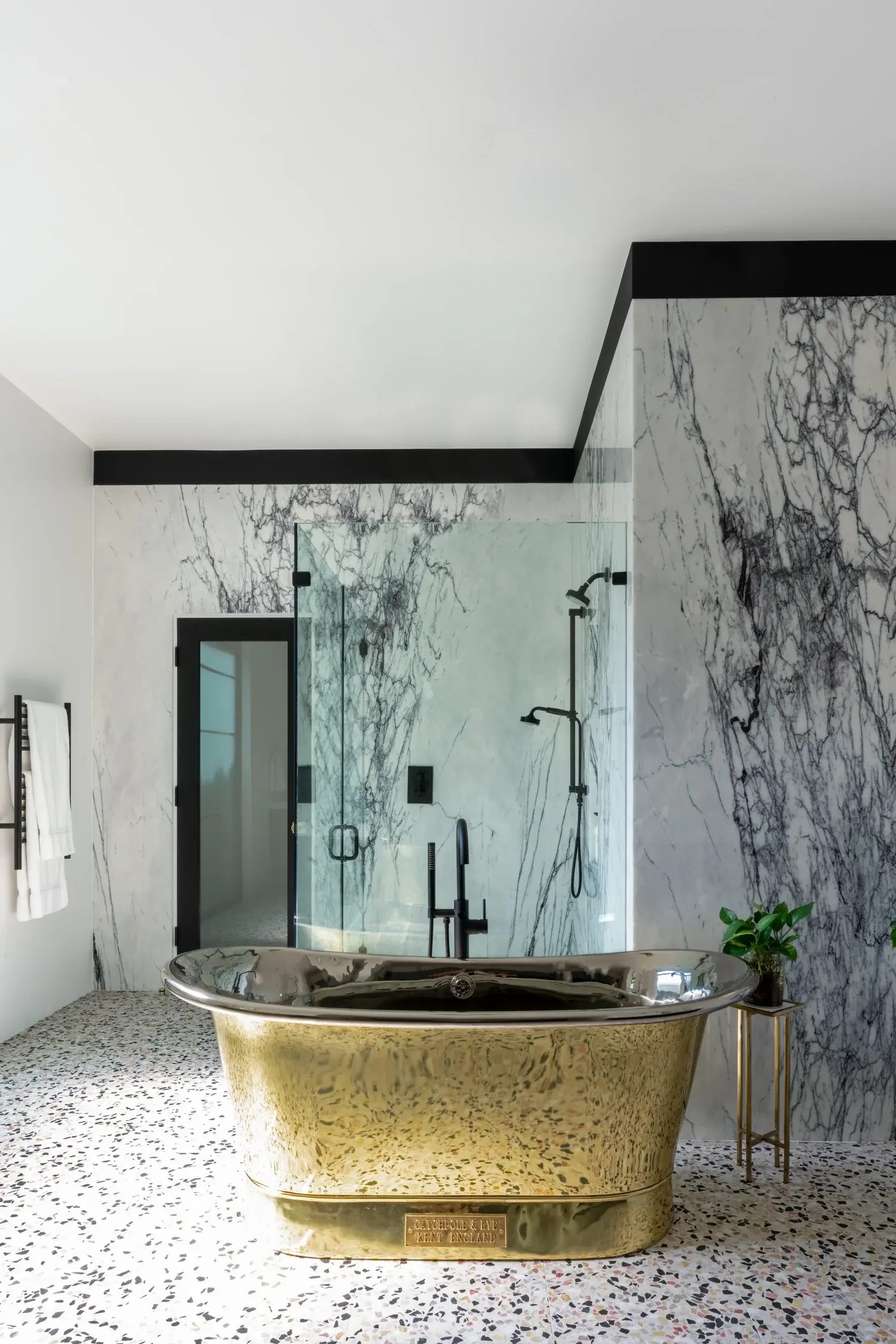 Galewood Residence — Bath Details — after
